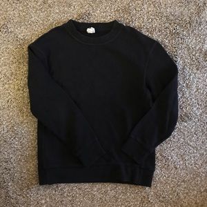 H&M Black Texture Sweatshirt